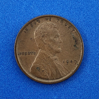1909 P Lincoln Cent Wheat Ears Reverse VDB Key Rare 1c Penny Philadelphia Coin