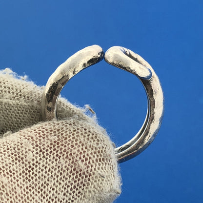 Mignon Faget 925 Sterling Silver Sea Collection Spiral Shell Ring