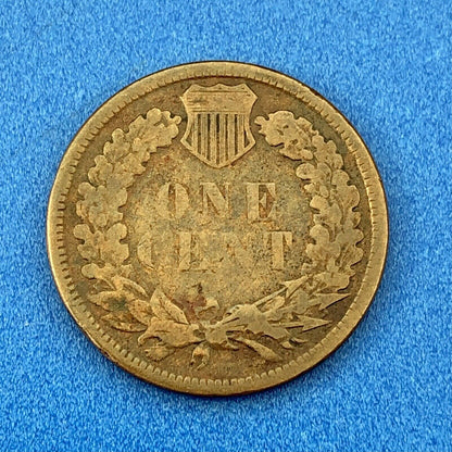 1883 Indian Head One Cent Penny Type 3 Bronze Better Key Philadelphia Coin