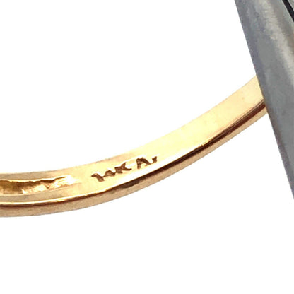 Designer AV 14K Yellow Gold Cushion Cut Purple Amethyst Solitaire Diamond Ring