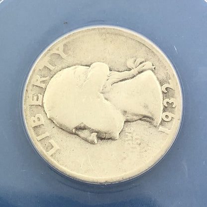 1932 D Silver Washington Quarter The Key Date Better Rare Denver ANACS G 6