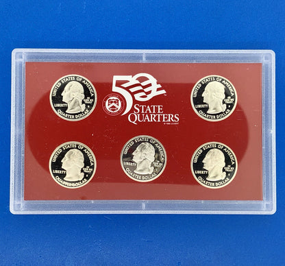 2005 S United States Mint Silver Proof Eleven 11 Coin Set OMP/COA