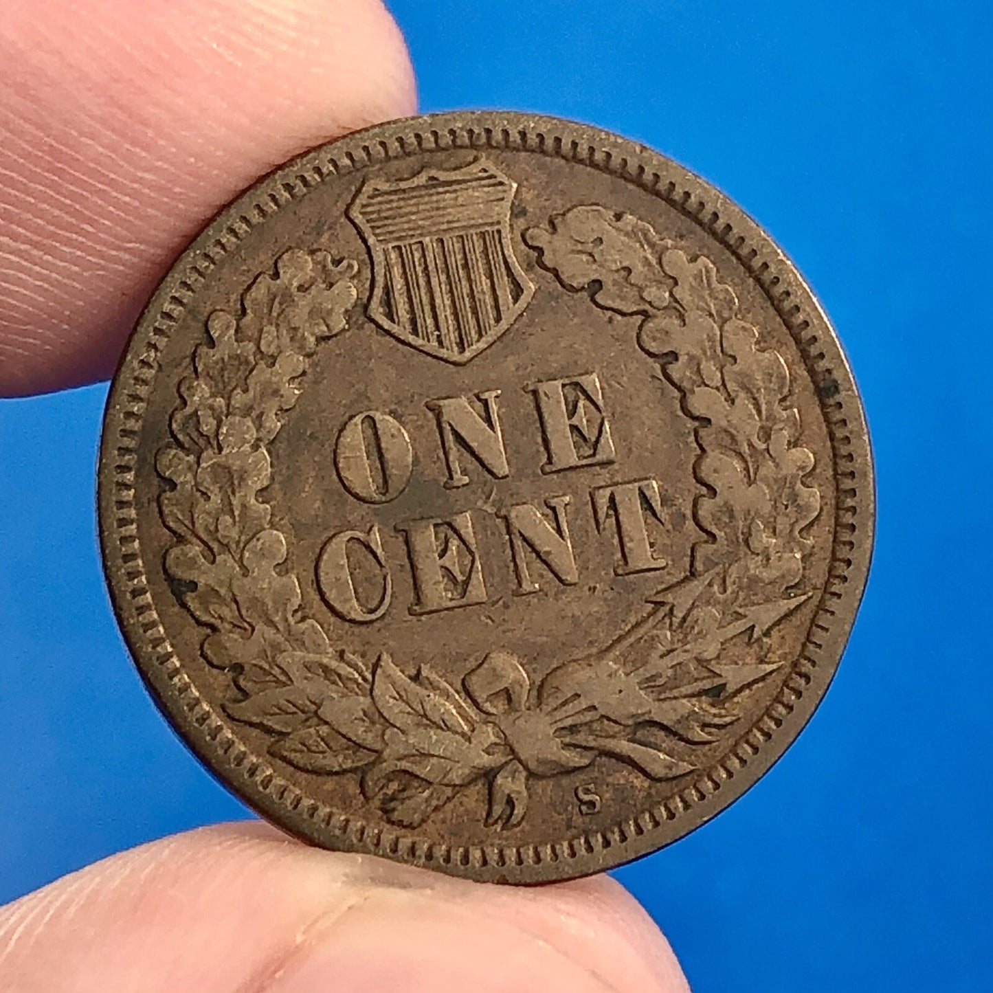 1908 S Indian Head One Cent Penny Type 3 Bronze Better Key San Francisco Coin