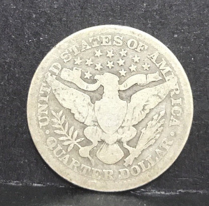 1914 P Silver Barber Quarter Better Key Date Philadelphia Coin Rare Scarce