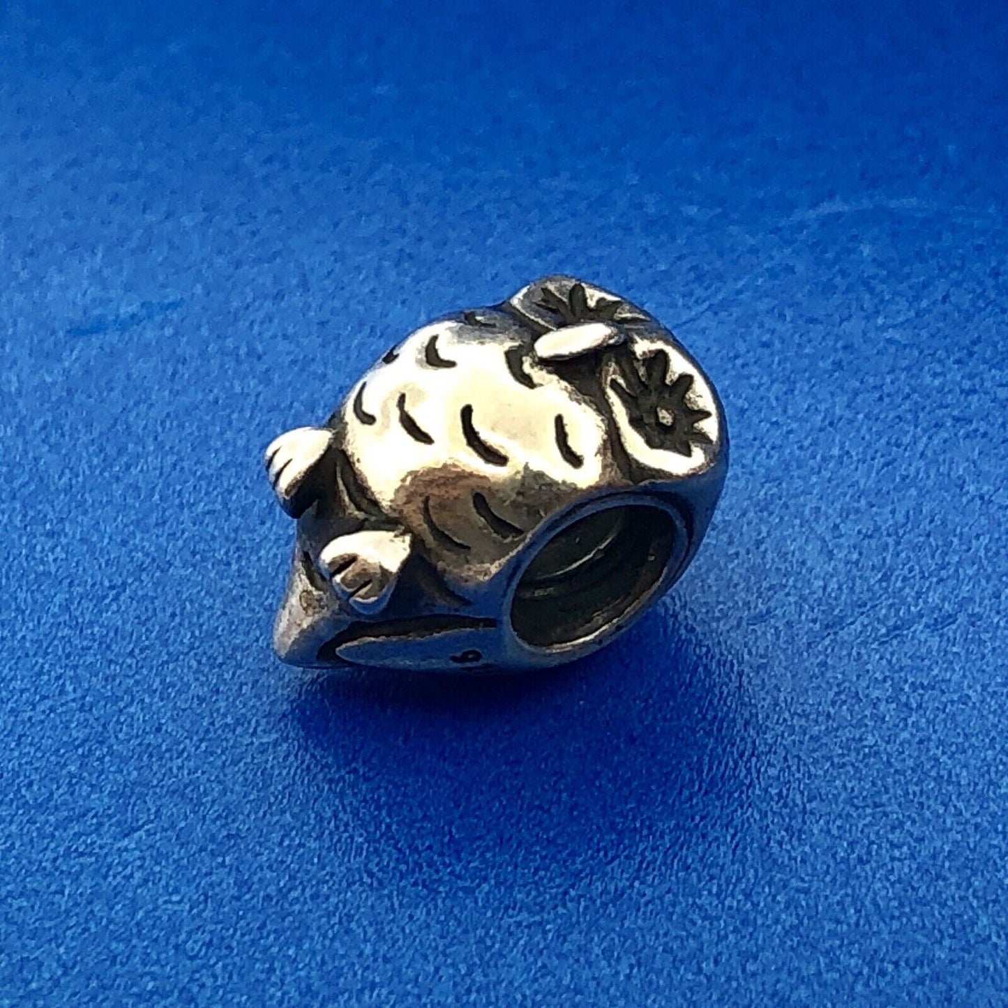 Authentic PANDORA ALE Sterling Silver 925 Wise Owl 790278 Slide Charm Retired