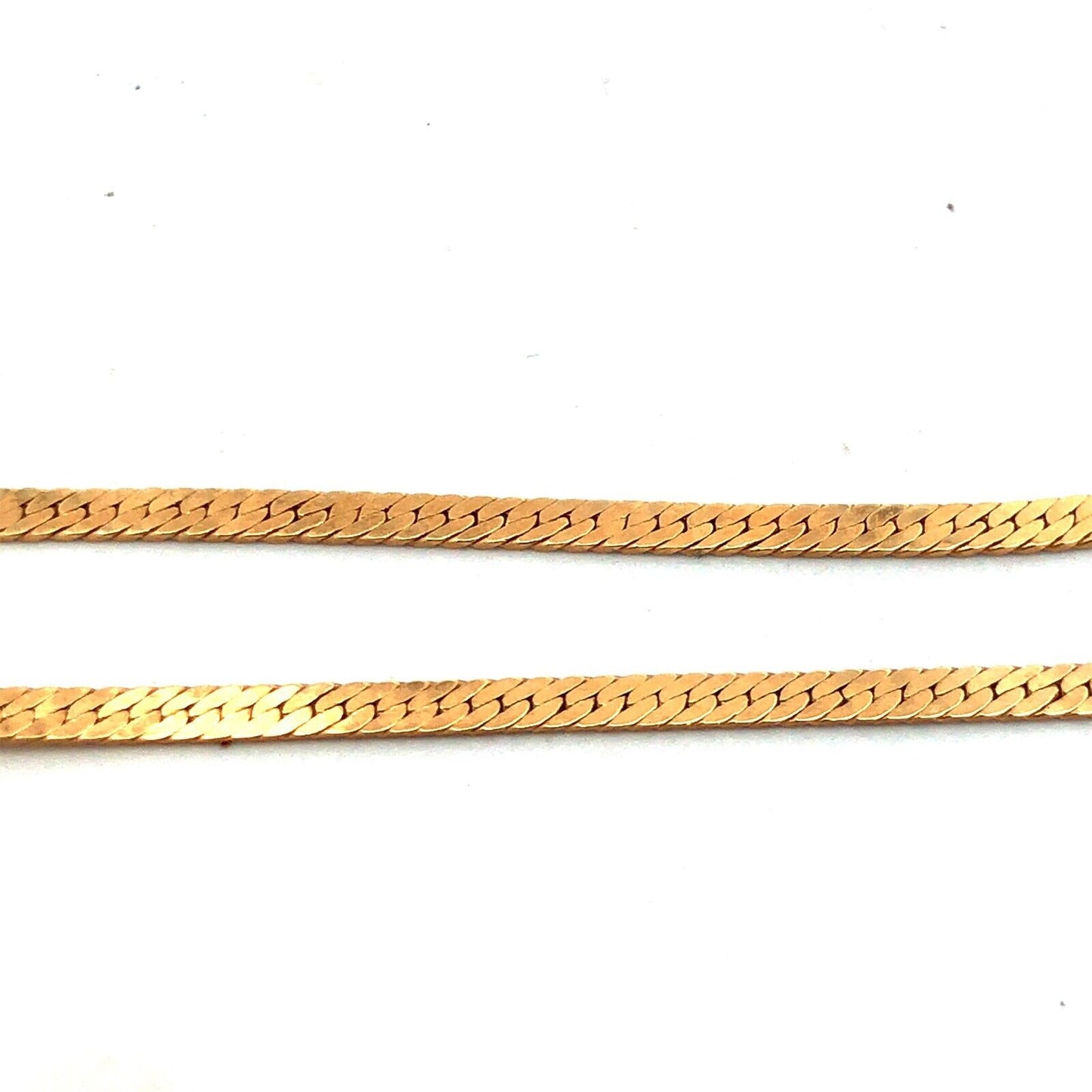 Estate 14K Yellow Diamond Retro Modernist Triangle Pendant Necklace