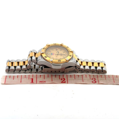 Tag Heuer Professional Two Tone 200 Meter WE1420-R Swiss Made Ladies Wristwatch
