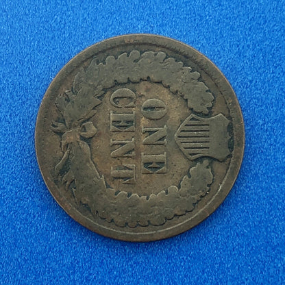 1890 Indian Head One Cent Penny Type 3 Bronze Better Key Philadelphia Coin