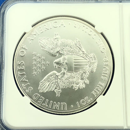 2013 W Silver Eagle 999 Fine Silver NGC MS 70 West Point Label Early Release