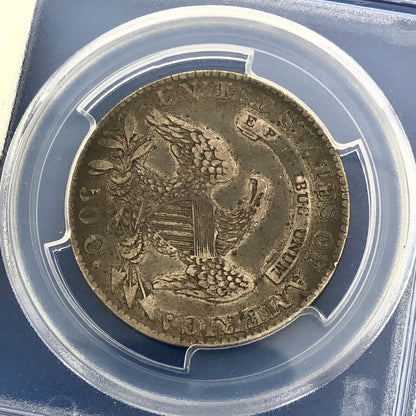 1832 Capped Bust Silver Half Dollar 50c Small Letters PCGS VF35 O-122 Coin