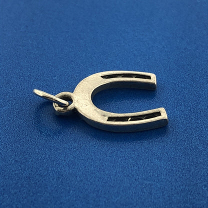 Designer SJC 925 Sterling Silver Horseshoe Good Luck Bracelet Charm