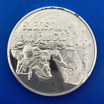 1978 Krewe of REX 999 Silver Mardi Gras Doubloon Rex And The Masters