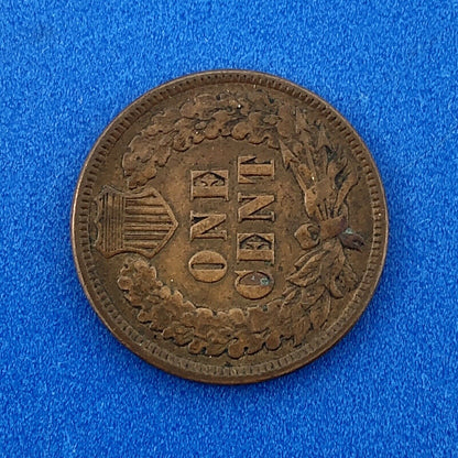 1898 P Indian Head One Cent Penny Type 3 Bronze Better Key Philadelphia Coin