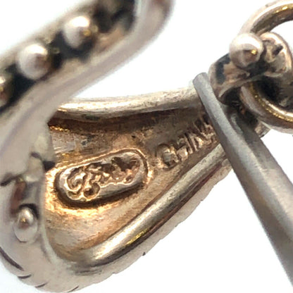 Designer Baby 925 Silver 18K Gold Blue White Topaz Statement Enhancer Pendant