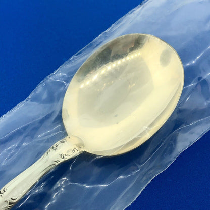 Sterling Silver Flatware Alvin French Scroll Cream Soup Spoon New