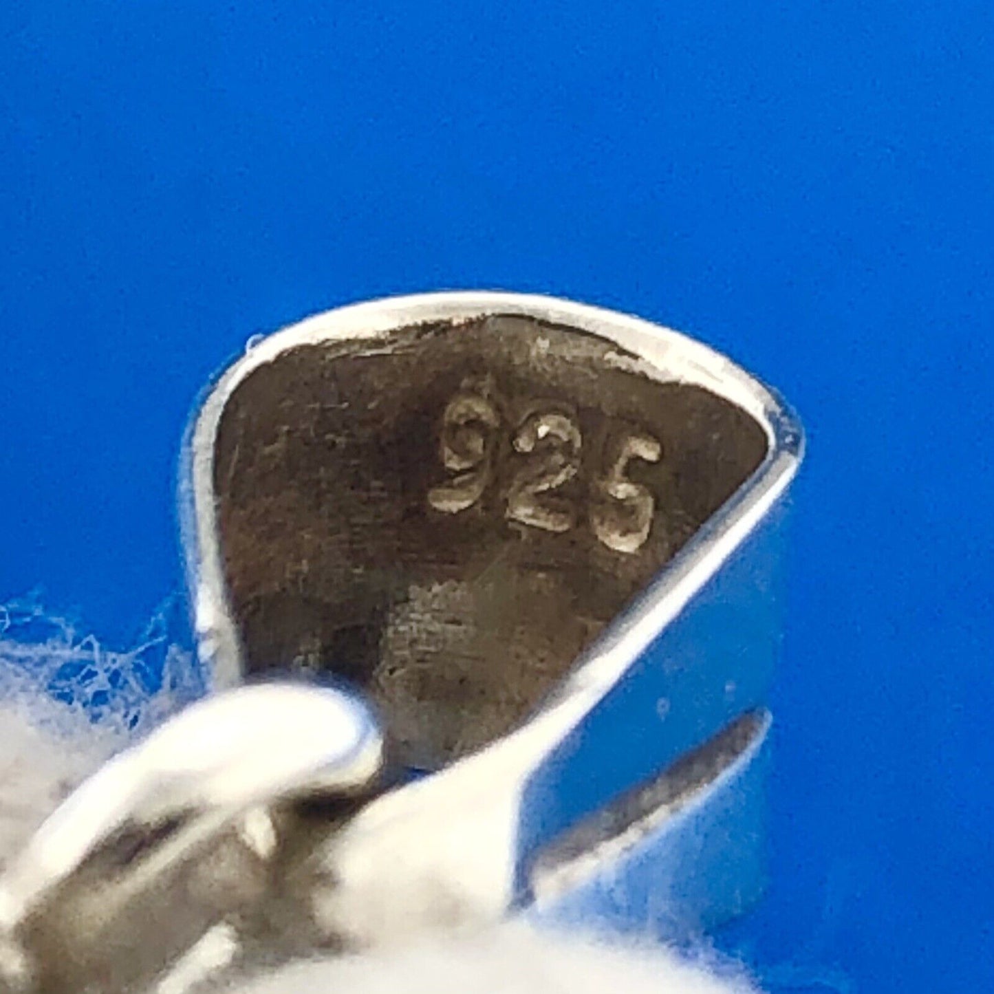 Stunning Sterling Silver 925 Cabochon Pink Jasper Oval Dangle Pendant