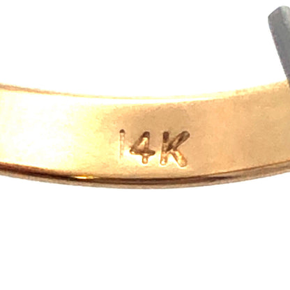 Designer CATBIRD 14K Yellow Gold Polished Flat Wedding Anniversary Band Ring