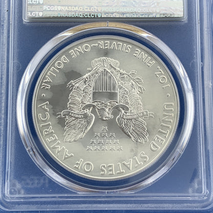 2017 $1 American Silver Eagle 1 oz 999 Fine Silver PCGS MS70 First Strike Coin