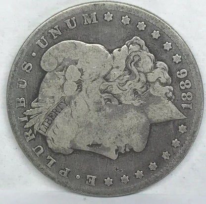 1886 O Morgan Silver Dollar Better Semi Key Date New Orleans Mint Coin #1