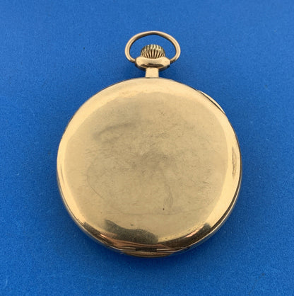 Antique Private Label Pocket Watch Chas Olson & Co With Fahy's Gold Filled Case