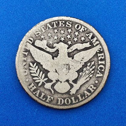 1909 P Silver Barber Half Dollar Better Key Date Philadelphia Coin Rare Scarce