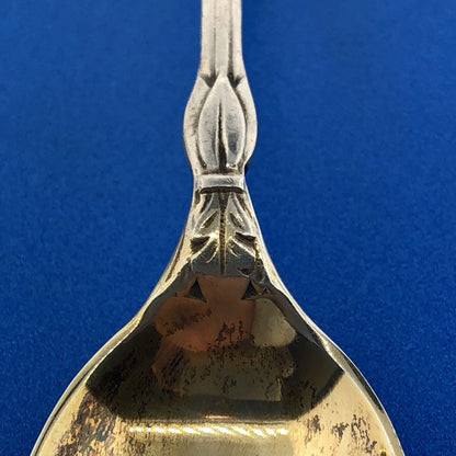 Collins & Cook Sterling Silver Enamel London Old Curiosity Shop Souvenir Spoon