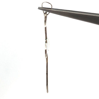 Vintage Taxco Mexico 925 Sterling Silver Turquoise Inlay Statement Cross Pendant