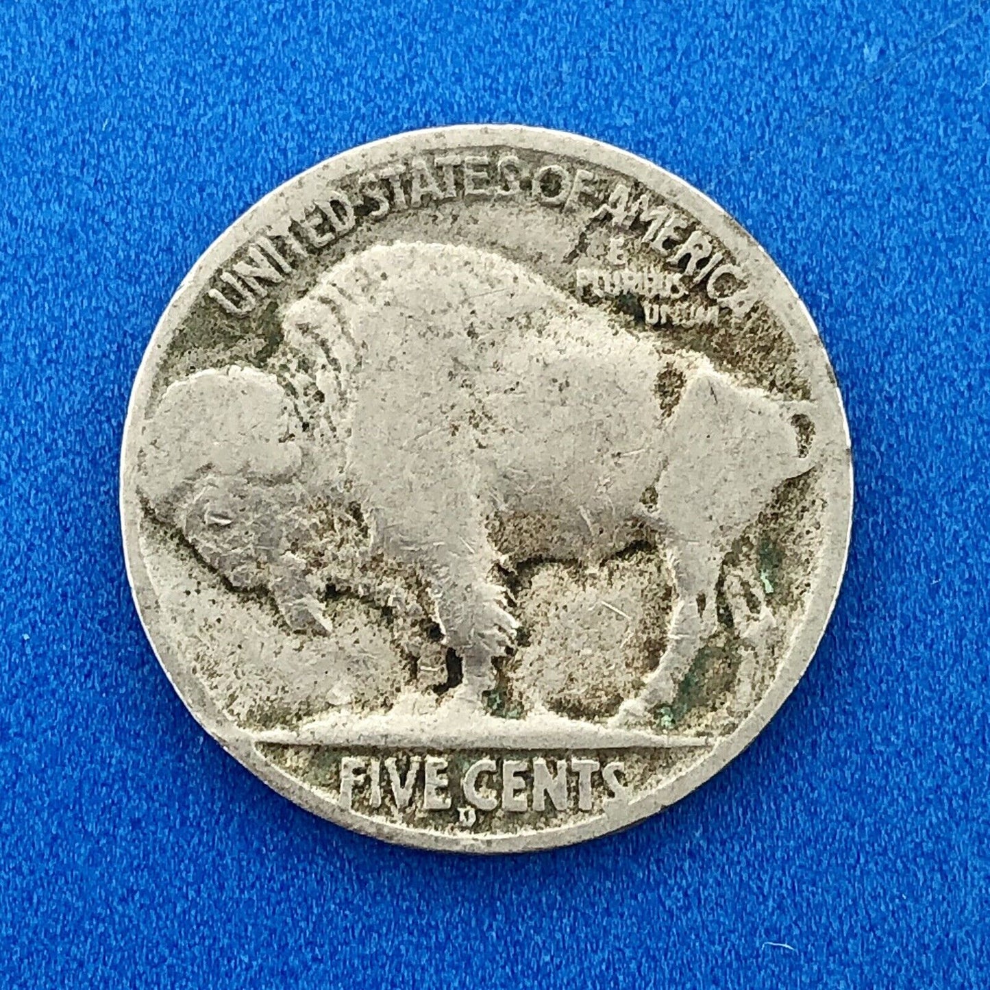 1916 D Indian Head Buffalo Nickel Better Key Scarce Denver Mint Coin
