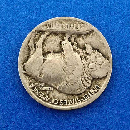 1913 P Indian Head Buffalo Nickel 5c 1st Year Key Rare Philadelphia Two Coin Lot