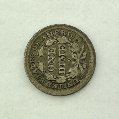 1841 O Seated Liberty Silver Dime No Motto Better Rare New Orleans Mint Coin