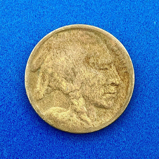 1918 D Indian Head Buffalo Nickel Better Key Scarce Denver Mint Coin