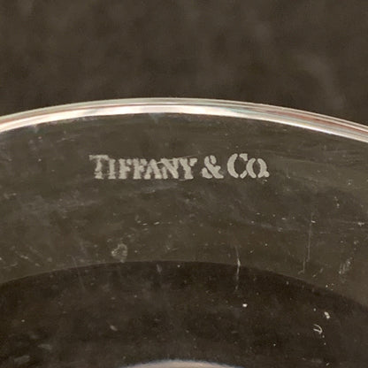 Tiffany & Co Crystal Fluted Hampton Column Pair Of 8.5" Candle Holders Set