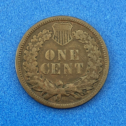 1882 Indian Head One Cent Penny Type 3 Bronze Better Key Philadelphia Coin