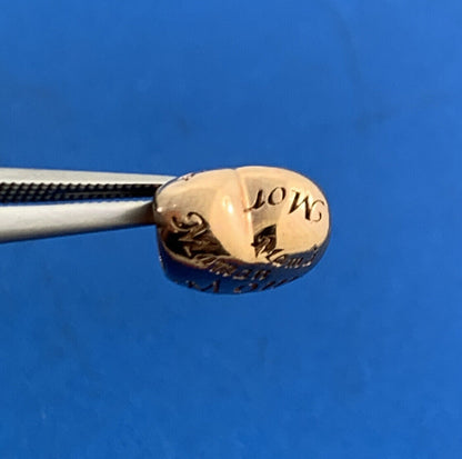 Authentic PANDORA Rose Gold Plated 78112 Heart Mothers Day Mom Bracelet Charm