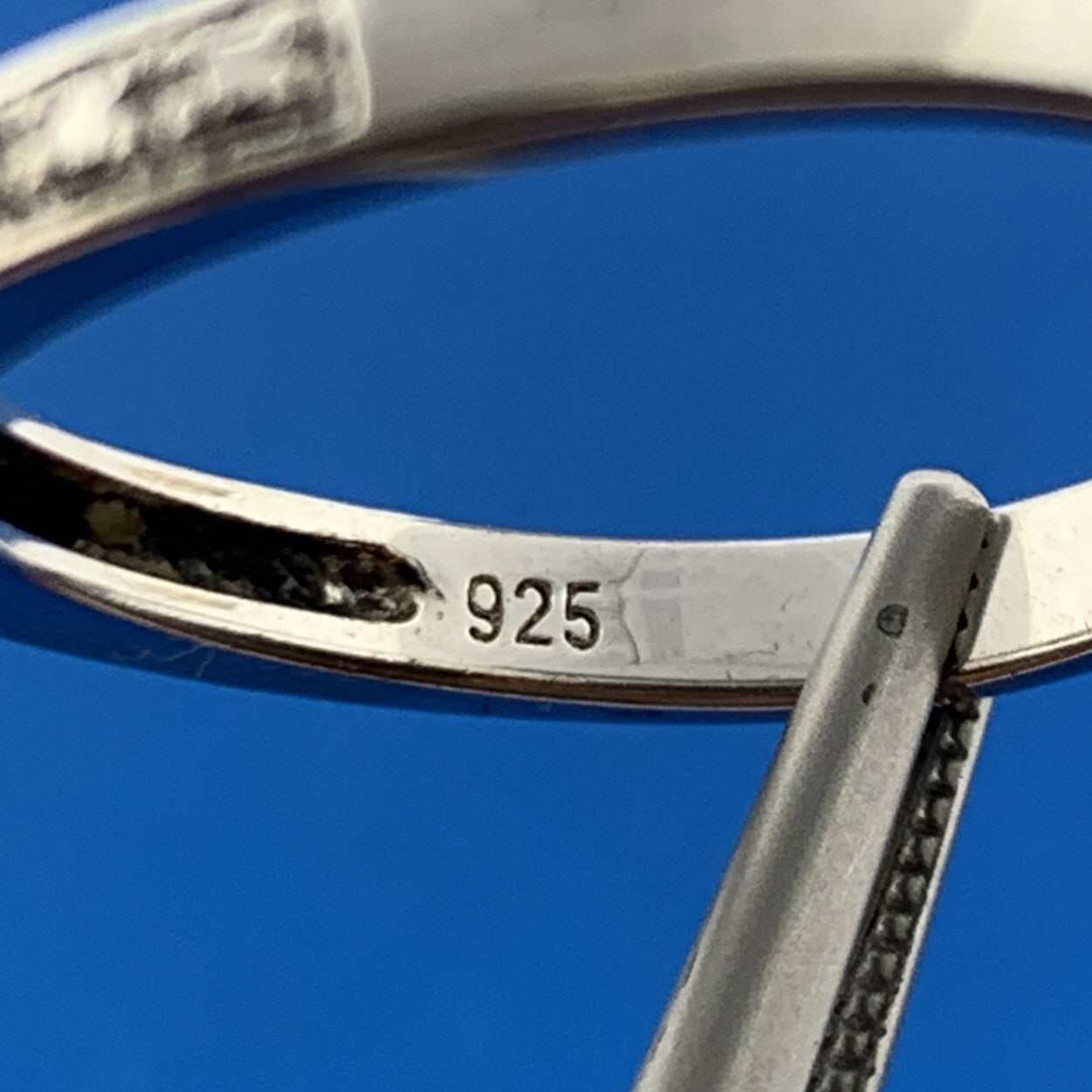 Bradford Exchange BGE 925 Sterling Silver Diamond Accented 2 Ring Bridal Set