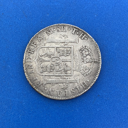 1809 Mo Mexico City 8 Reales Key Better Date .903 Silver Mexico Coin
