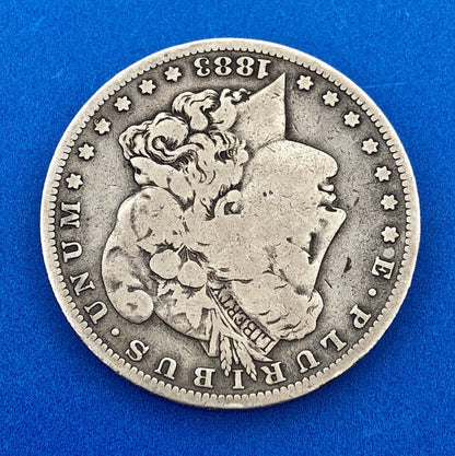 1883 S Morgan Silver Dollar Better Key Rare San Francisco Mint Wild West Coin