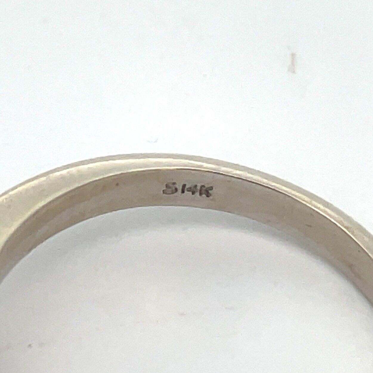 Designer 14K White Gold Ruby Solitaire Statement Cocktail Engagement Ring