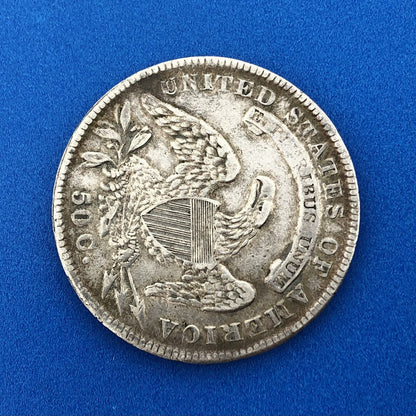 1834 P Capped Bust Silver Half Dollar 50c Small Date Small Letters Small Stars