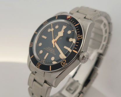 Tudor Heritage Black Bay 58 39mm Black Dial Steel Men's Swiss Watch 79030N