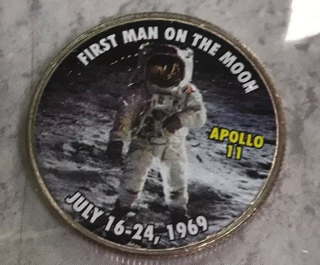 2015 American Space Commemorative Two Coin Collection BU Kennedy Half Dollars
