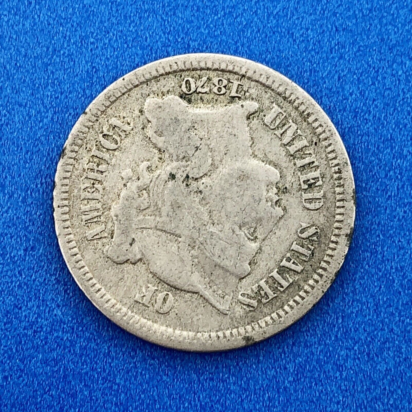1870 P Nickel Three Cent Piece 3c Better Key Rare Scarce Philadelphia Coin