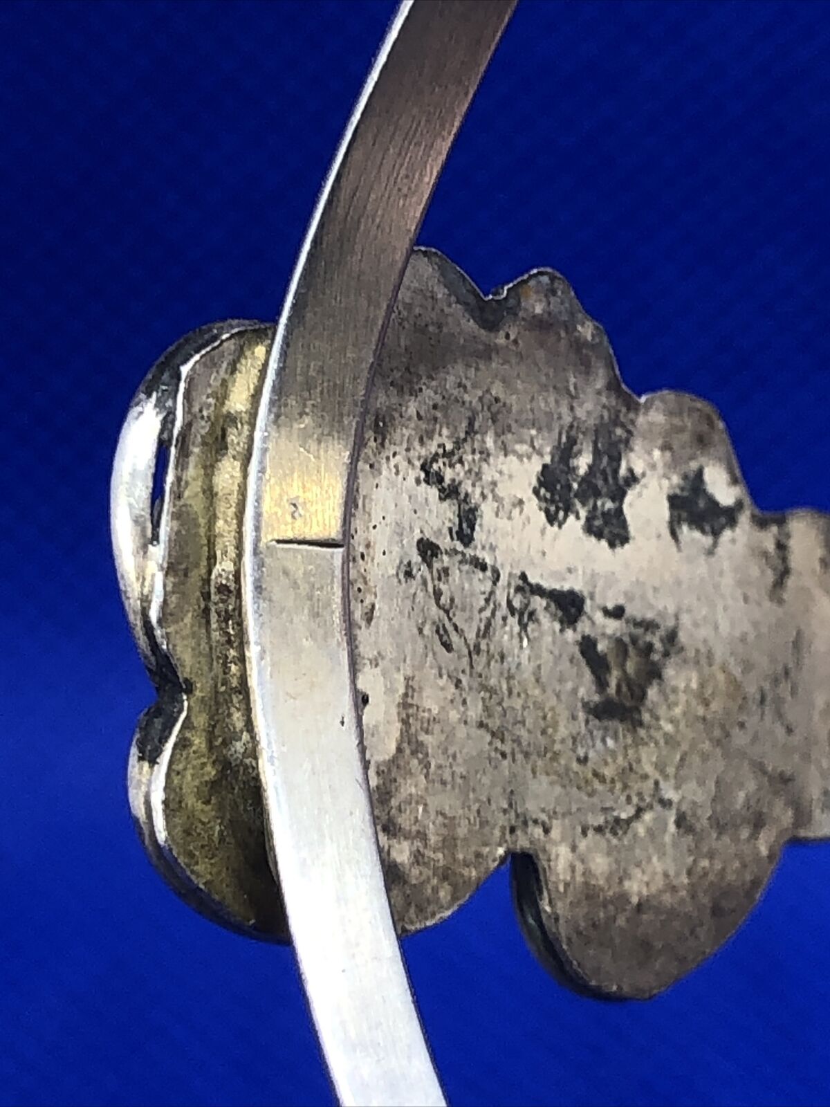 Old Pawn 925 Sterling Silver Squash Blossom Turquoise & Coral Open Cuff Bracelet