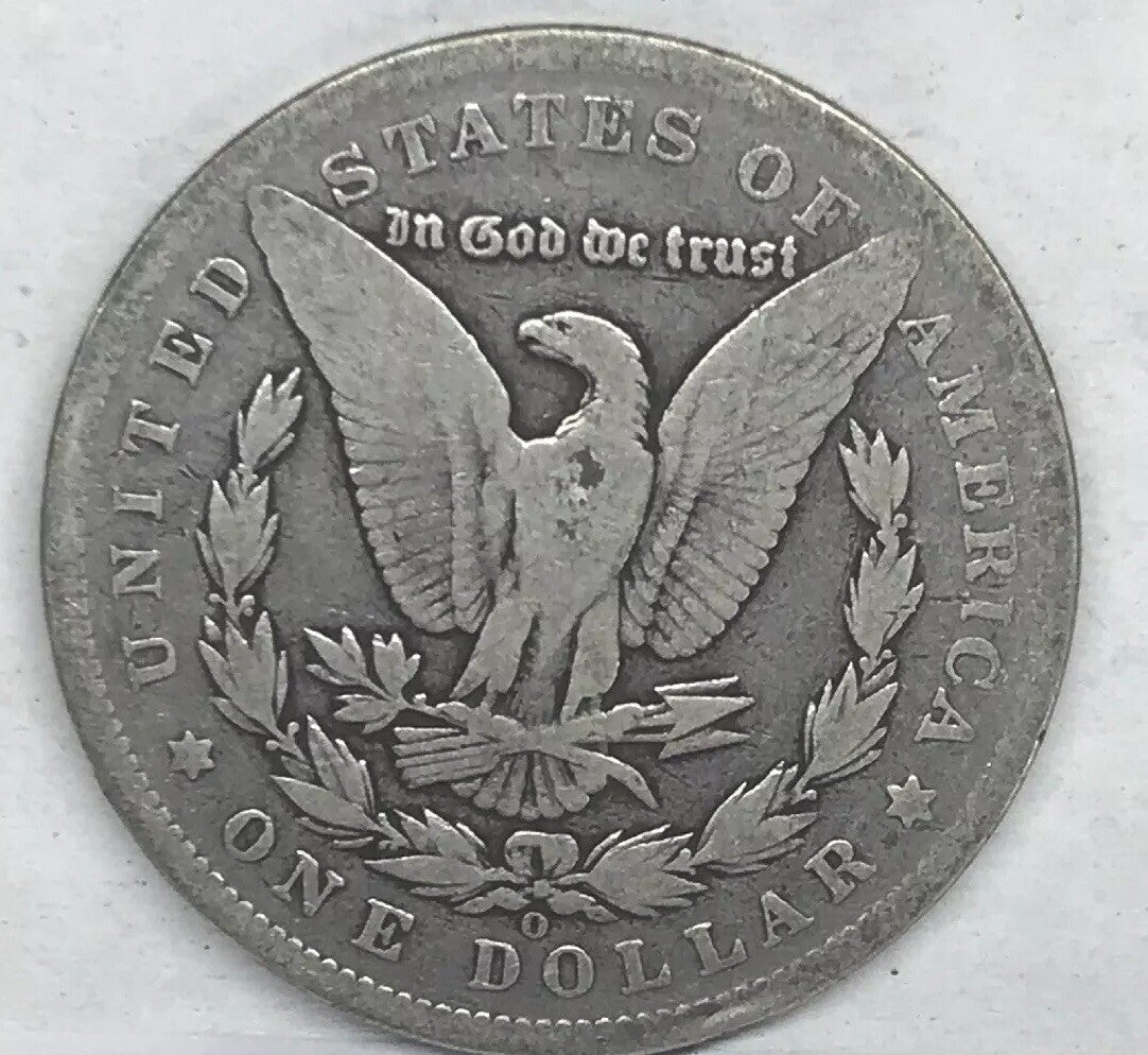 1886 O Morgan Silver Dollar Better Semi Key Date New Orleans Mint Coin #1