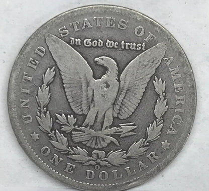 1886 O Morgan Silver Dollar Better Semi Key Date New Orleans Mint Coin #1