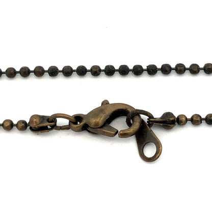 Lot Of Three Gold Tone Bronze Tone Fashion Estate Costume Necklaces