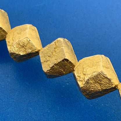 Bjorn Weckstrom Lapponia 14kYellow Gold Rapid Stones 1965 Modernist Bracelet