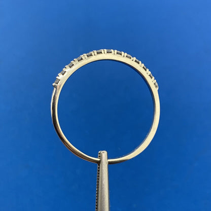 Designer 925 Sterling Silver Cubic Zirconia CZ Infinity Stackable Band Ring