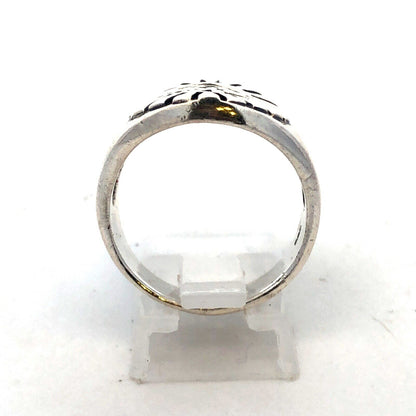 925 Sterling Silver Eye Of Providence Seeing Eye Sunbeam Statement Ring