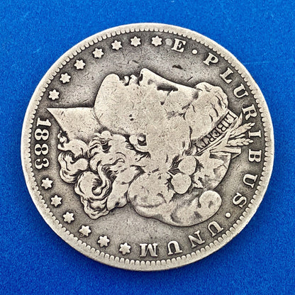 1883 S Morgan Silver Dollar Better Key Rare San Francisco Mint Wild West Coin